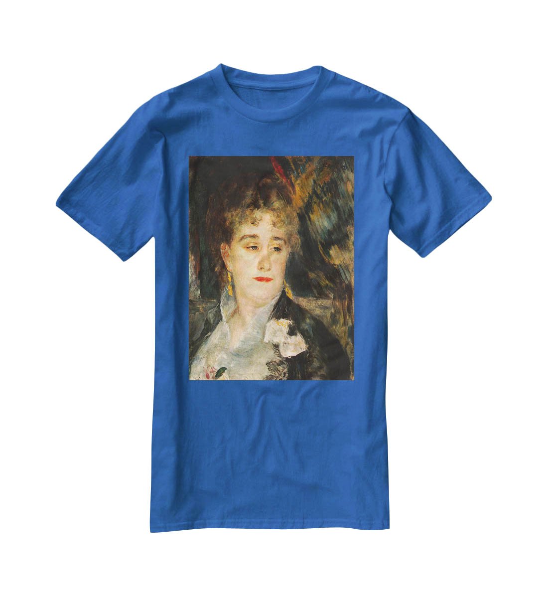 Portraits of Mme Charpentier by Renoir T-Shirt - Canvas Art Rocks - 2
