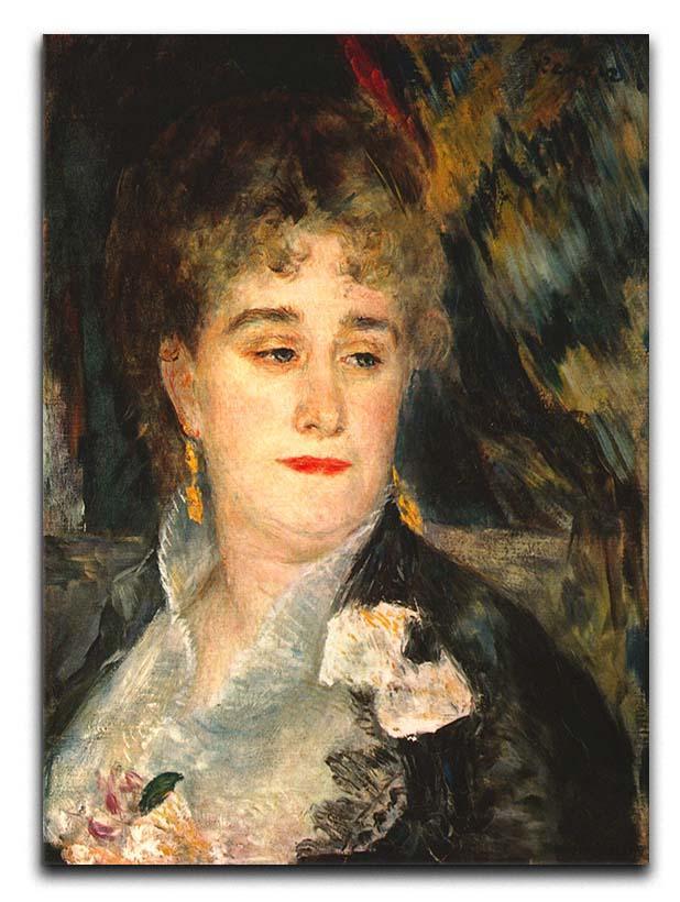 Portraits of Mme Charpentier by Renoir Canvas Print or Poster  - Canvas Art Rocks - 1