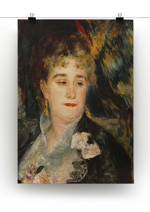 Portraits of Mme Charpentier by Renoir Canvas Print or Poster - Canvas Art Rocks - 2
