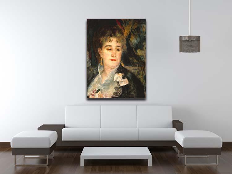 Portraits of Mme Charpentier by Renoir Canvas Print or Poster - Canvas Art Rocks - 4