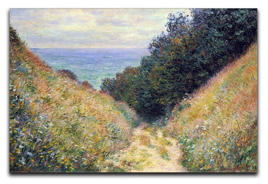 Pourville 1 by Monet Canvas Print & Poster  - Canvas Art Rocks - 1