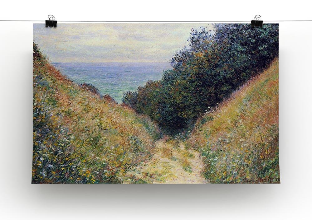 Pourville 1 by Monet Canvas Print & Poster - Canvas Art Rocks - 2