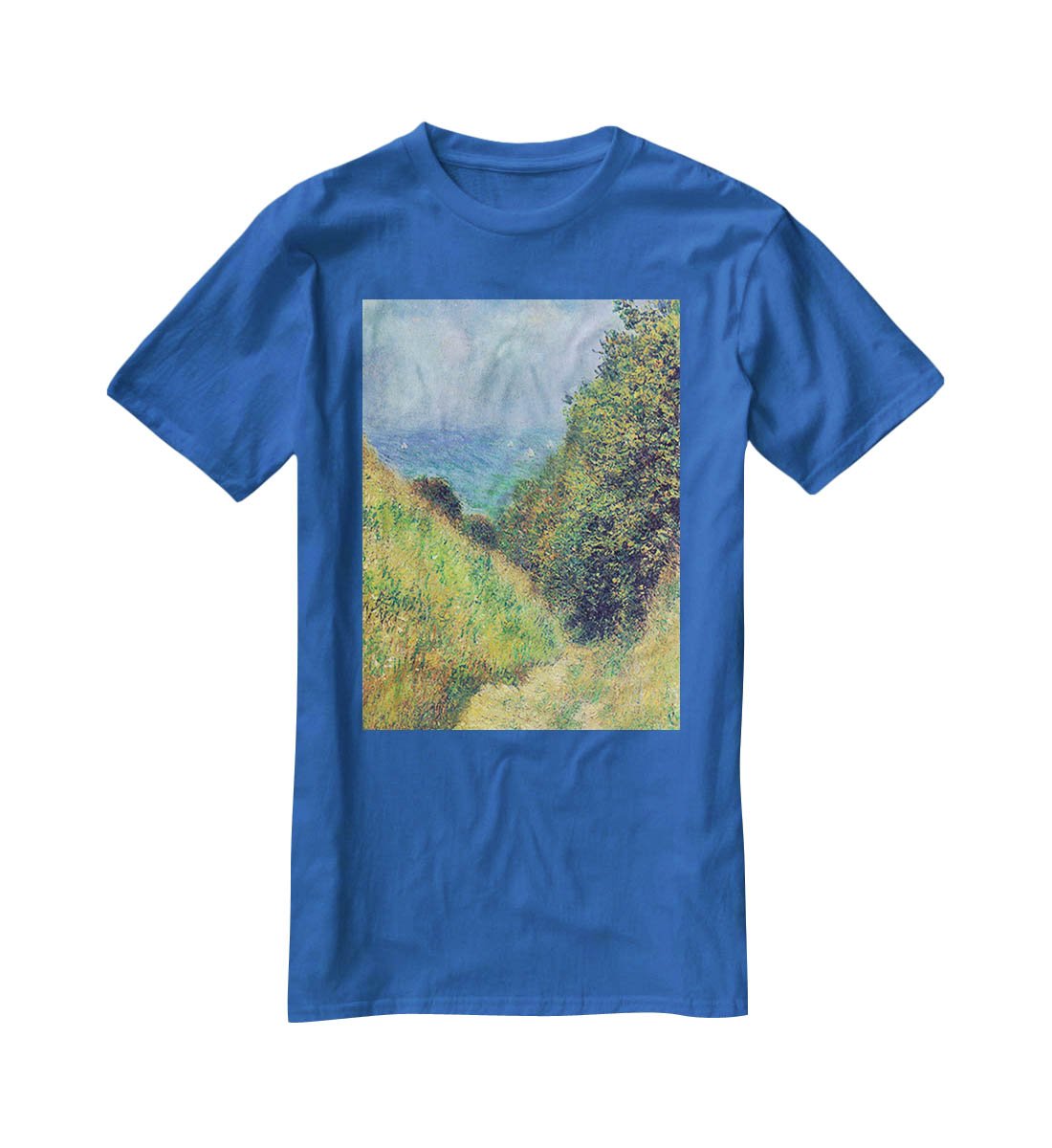 Pourville 2 by Monet T-Shirt - Canvas Art Rocks - 2