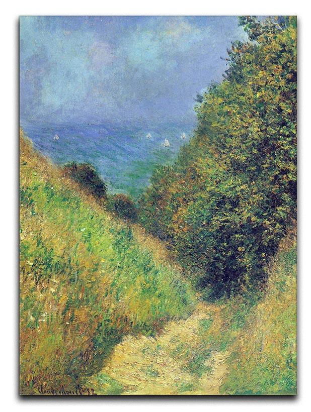 Pourville 2 by Monet Canvas Print & Poster  - Canvas Art Rocks - 1