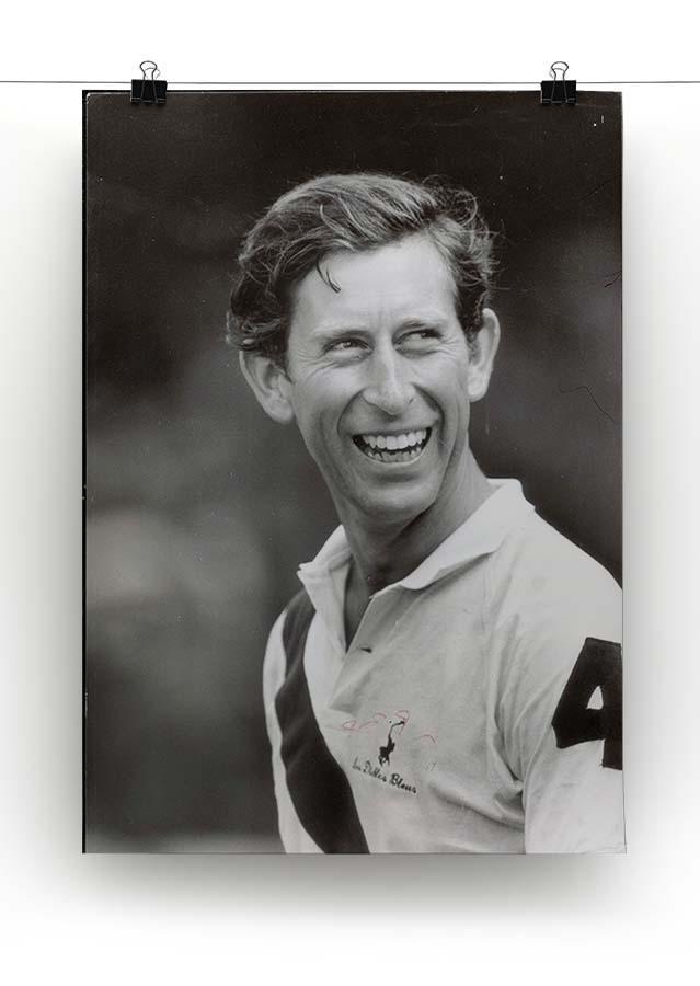 Prince Charles at New Years polo at Cowdray Park Canvas Print or Poster - Canvas Art Rocks - 2