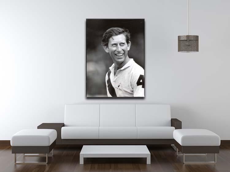 Prince Charles at New Years polo at Cowdray Park Canvas Print or Poster - Canvas Art Rocks - 4