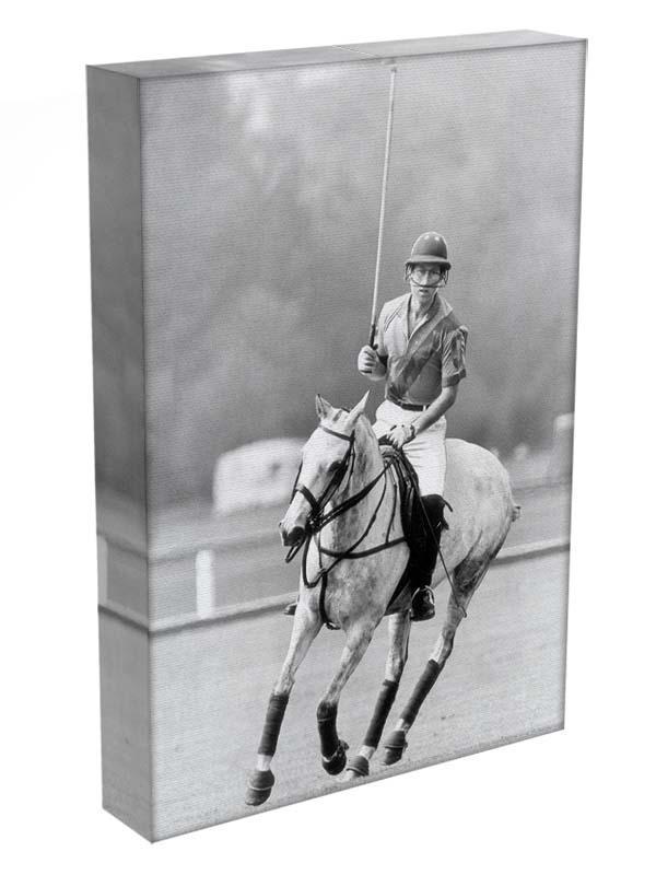 Prince Charles in action on the polo field Canvas Print or Poster - Canvas Art Rocks - 3