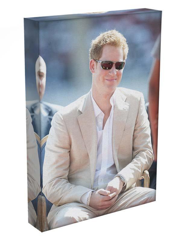 Prince Harry during the Diamond Jubilee tour in the Bahamas Canvas Print or Poster - Canvas Art Rocks - 3