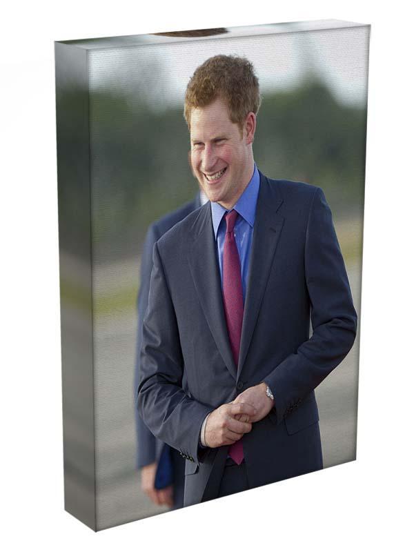 Prince Harry on a royal visit to Belize Canvas Print or Poster - Canvas Art Rocks - 3