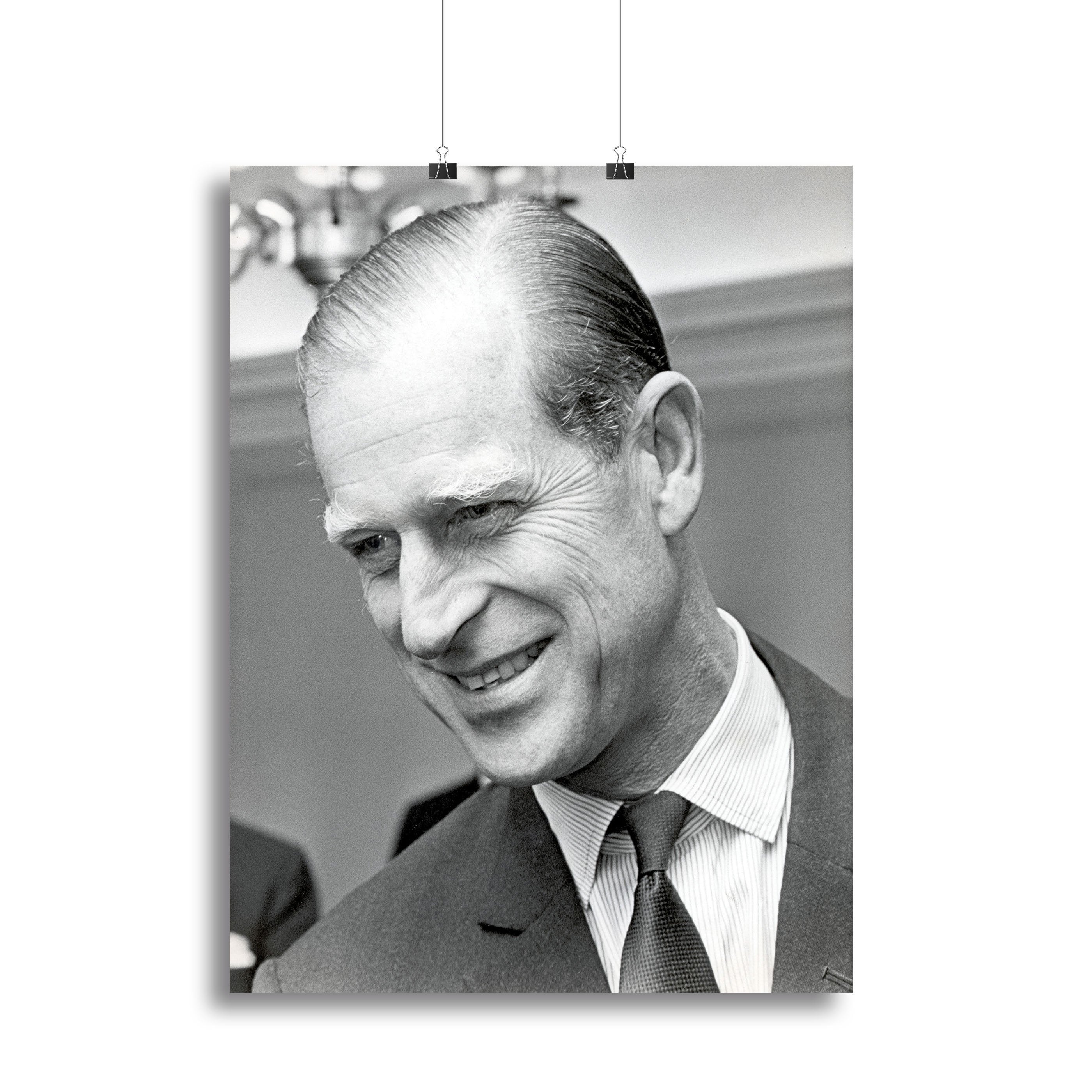 Prince Philip at Imperial House London Canvas Print or Poster