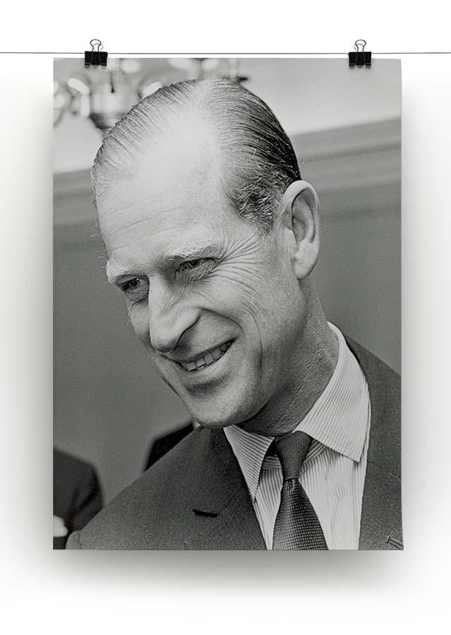 Prince Philip at Imperial House London Canvas Print or Poster - Canvas Art Rocks - 2