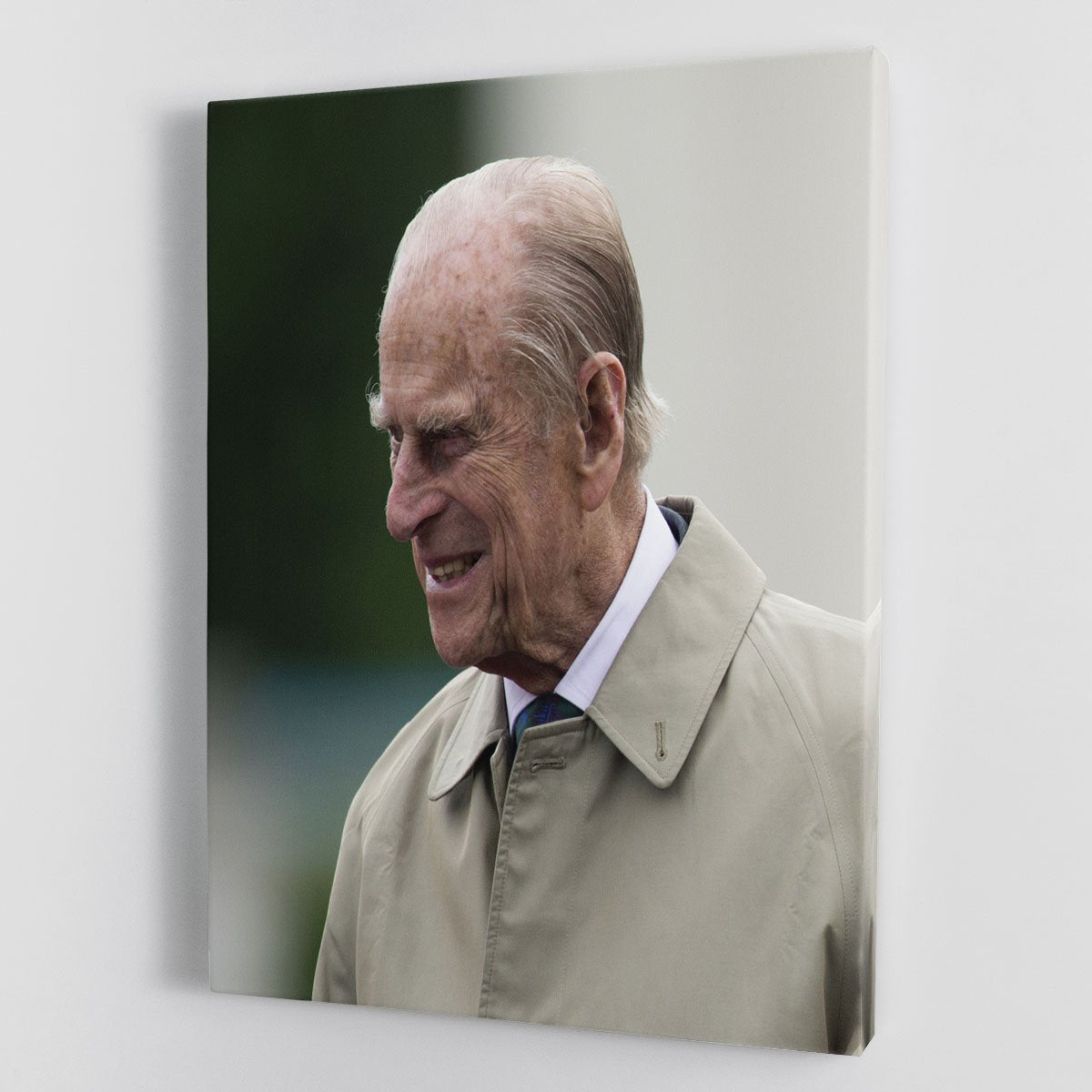 Prince Philip at the 90th birthday of Queen Elizabeth II Canvas Print or Poster