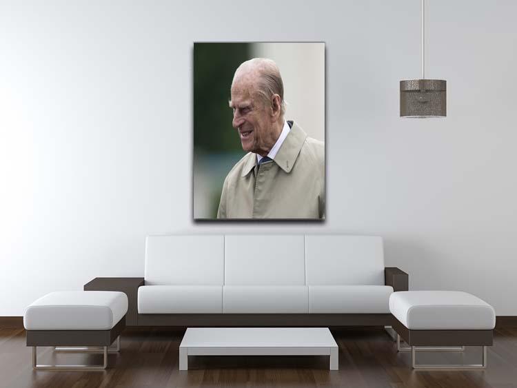 Prince Philip at the 90th birthday of Queen Elizabeth II Canvas Print or Poster - Canvas Art Rocks - 4