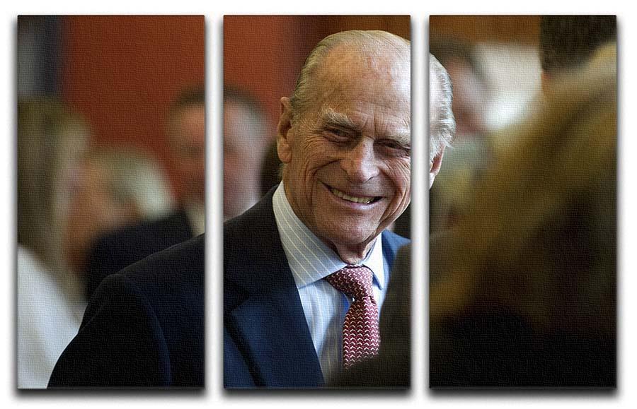 Prince Philip at the Journalists Charity at Stationers Hall 3 Split Panel Canvas Print - Canvas Art Rocks - 1