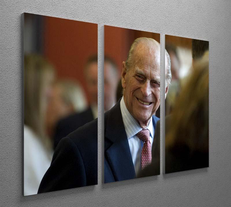 Prince Philip at the Journalists Charity at Stationers Hall 3 Split Panel Canvas Print - Canvas Art Rocks - 2