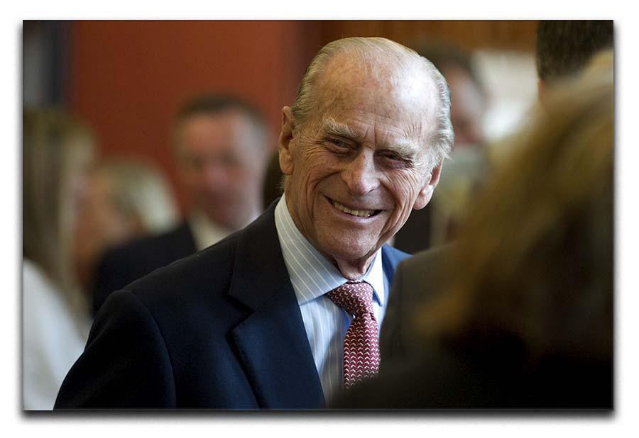 Prince Philip at the Journalists Charity at Stationers Hall Canvas Print or Poster  - Canvas Art Rocks - 1