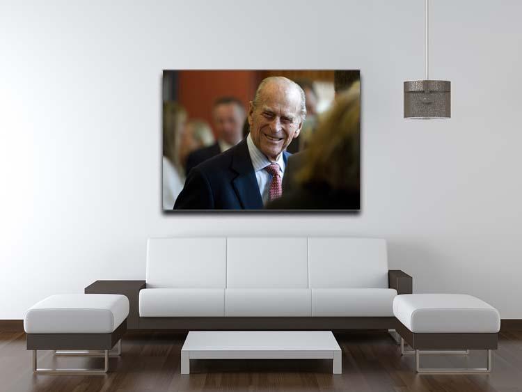 Prince Philip at the Journalists Charity at Stationers Hall Canvas Print or Poster - Canvas Art Rocks - 4
