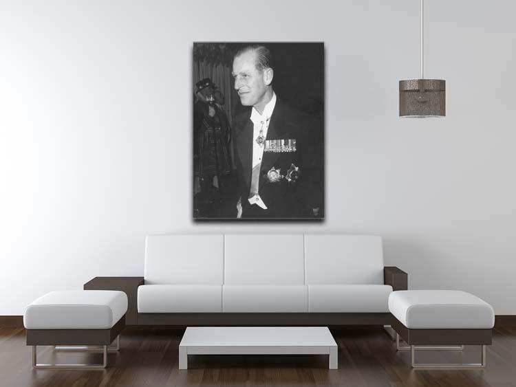 Prince Philip attending the opera at Covent Garden Canvas Print or Poster - Canvas Art Rocks - 4