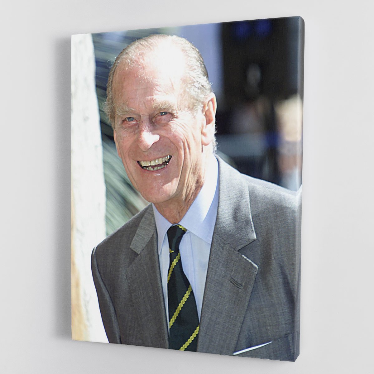 Prince Philip during a tour of Australia Canvas Print or Poster
