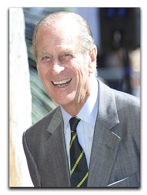 Prince Philip during a tour of Australia Canvas Print or Poster  - Canvas Art Rocks - 1
