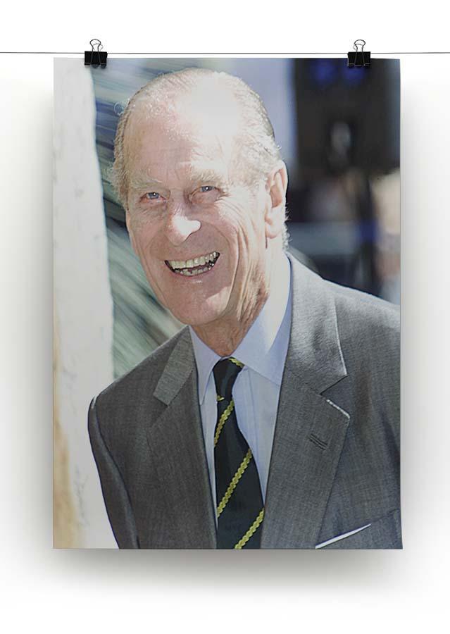 Prince Philip during a tour of Australia Canvas Print or Poster - Canvas Art Rocks - 2