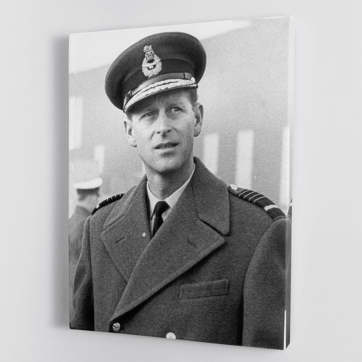 Prince Philip in Grimsby Canvas Print or Poster