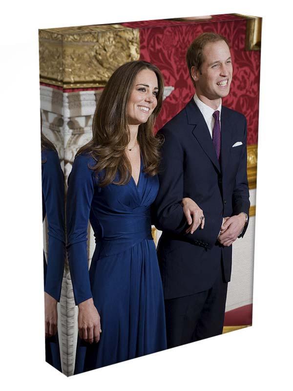 Prince William and Kate announcing their engagement Canvas Print or Poster - Canvas Art Rocks - 3