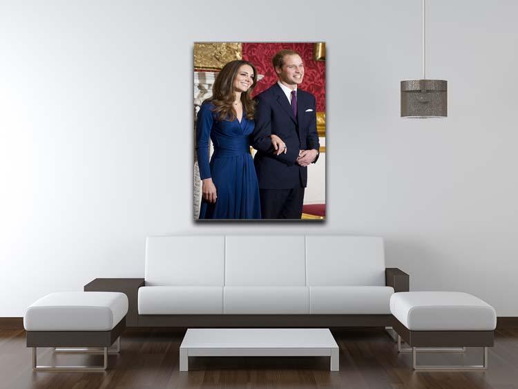 Prince William and Kate announcing their engagement Canvas Print or Poster - Canvas Art Rocks - 4