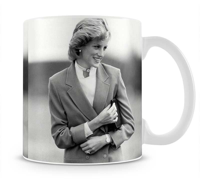 Princess Diana in Bedfordshire visiting disabled children Mug - Canvas Art Rocks - 1