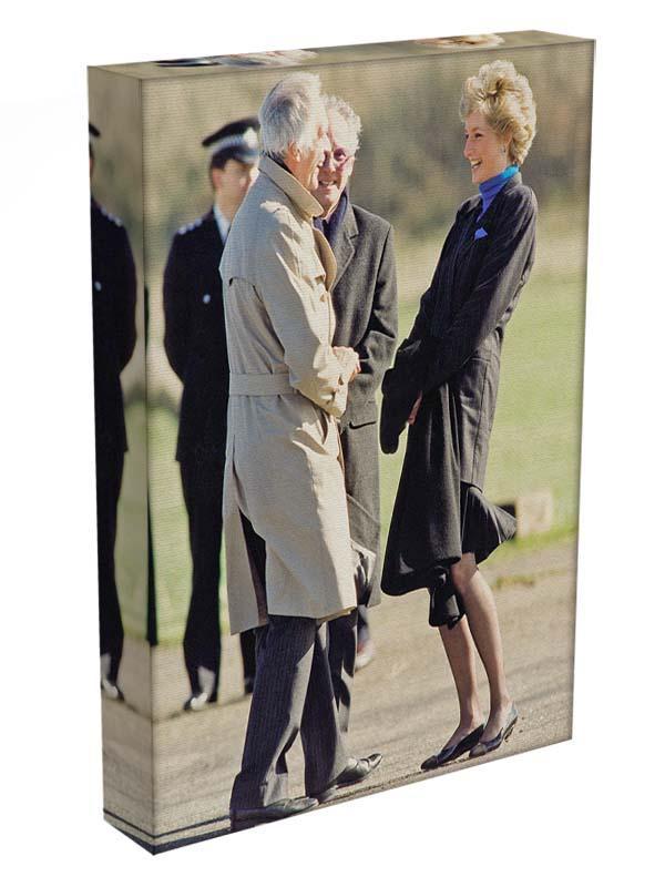 Princess Diana laughing Canvas Print or Poster - Canvas Art Rocks - 3