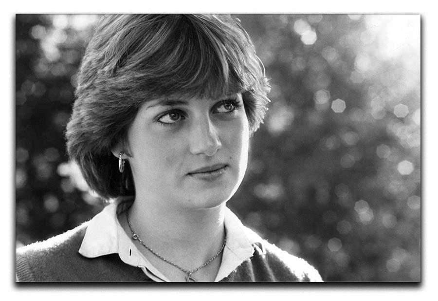 Princess Diana meeting the press for the first time Canvas Print or Poster  - Canvas Art Rocks - 1