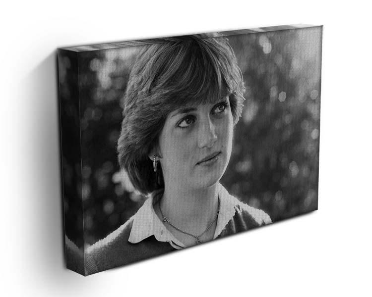 Princess Diana meeting the press for the first time Canvas Print or Poster - Canvas Art Rocks - 3