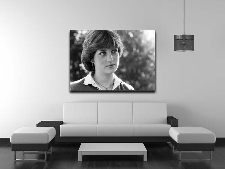Princess Diana meeting the press for the first time Canvas Print or Poster - Canvas Art Rocks - 4