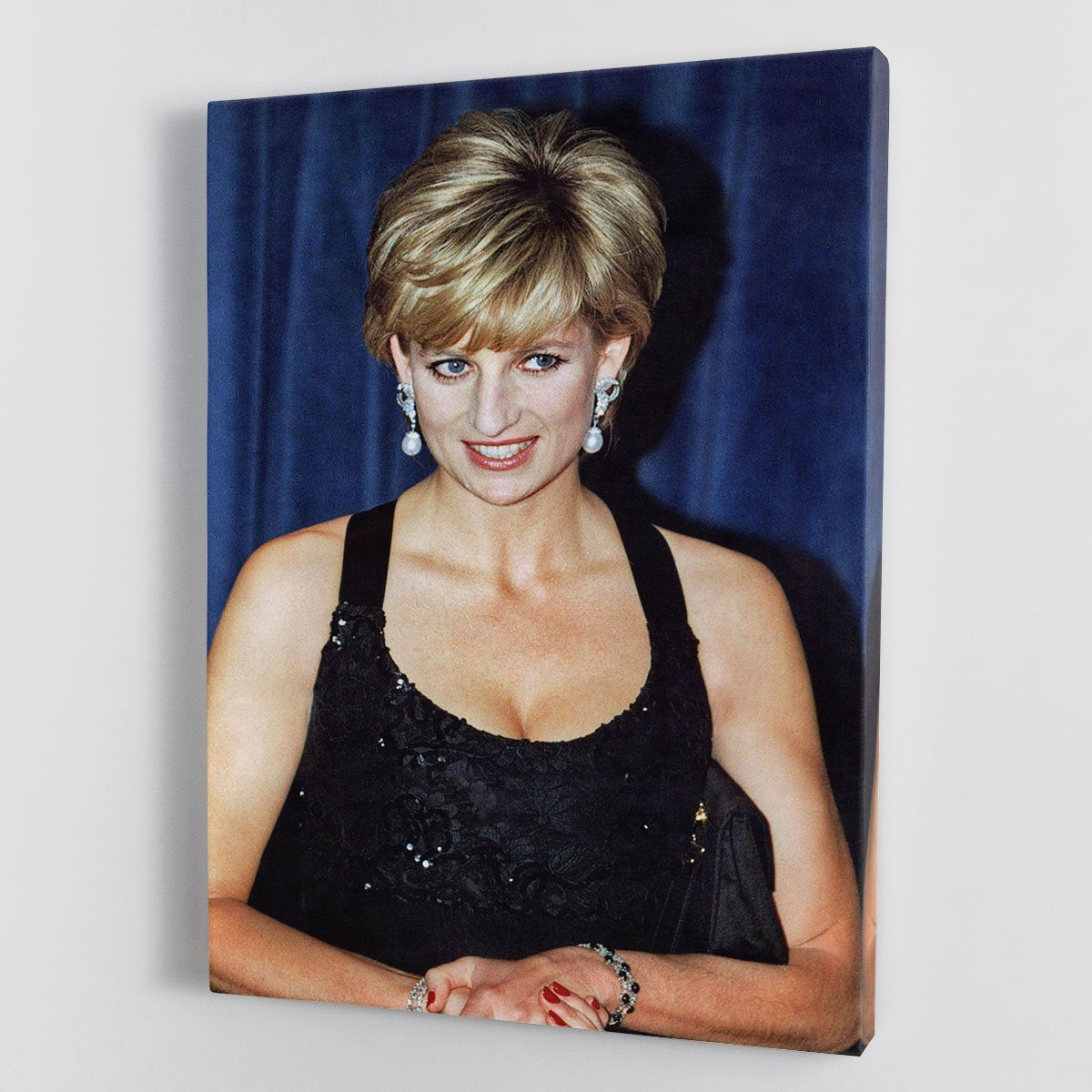 Princess Diana receiving the Humanitarian of the Year award Canvas Print or Poster