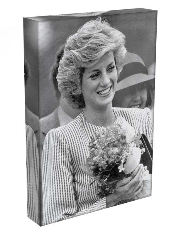 Princess Diana walkabout in Puckapunyal near Melbourne Canvas Print or Poster - Canvas Art Rocks - 3