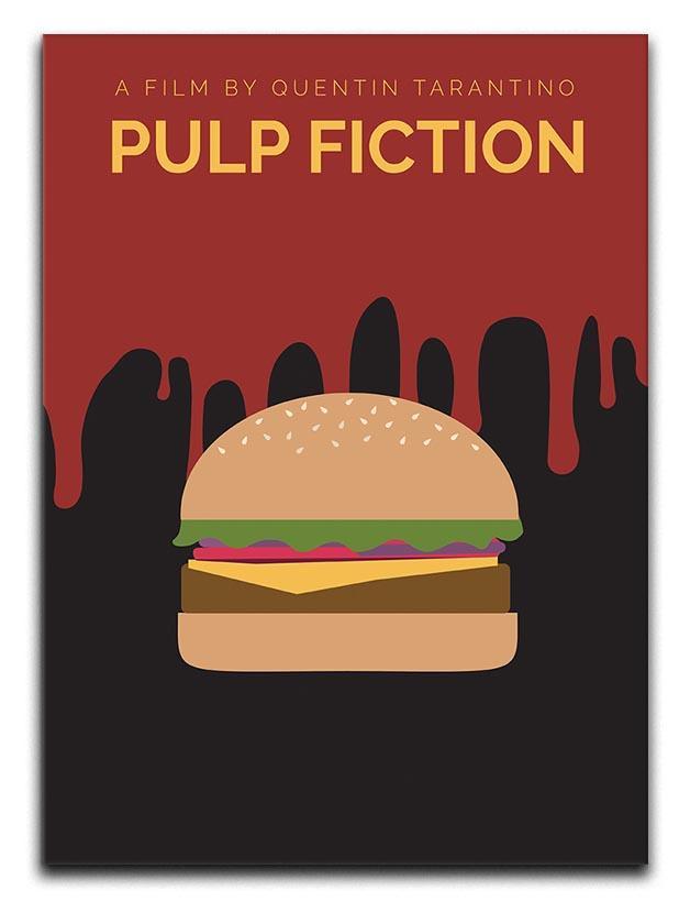 Pulp Fiction Burger Minimal Movie Canvas Print or Poster  - Canvas Art Rocks - 1