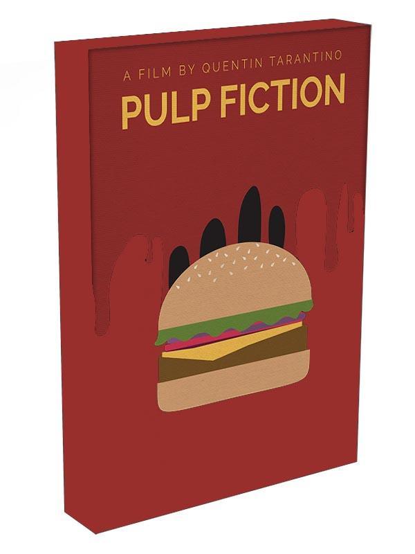 Pulp Fiction Burger Minimal Movie Canvas Print or Poster - Canvas Art Rocks - 3