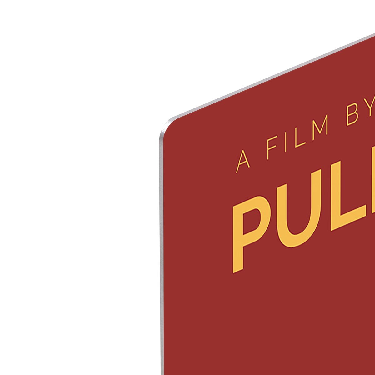 Pulp Fiction Burger Minimal Movie HD Metal Print