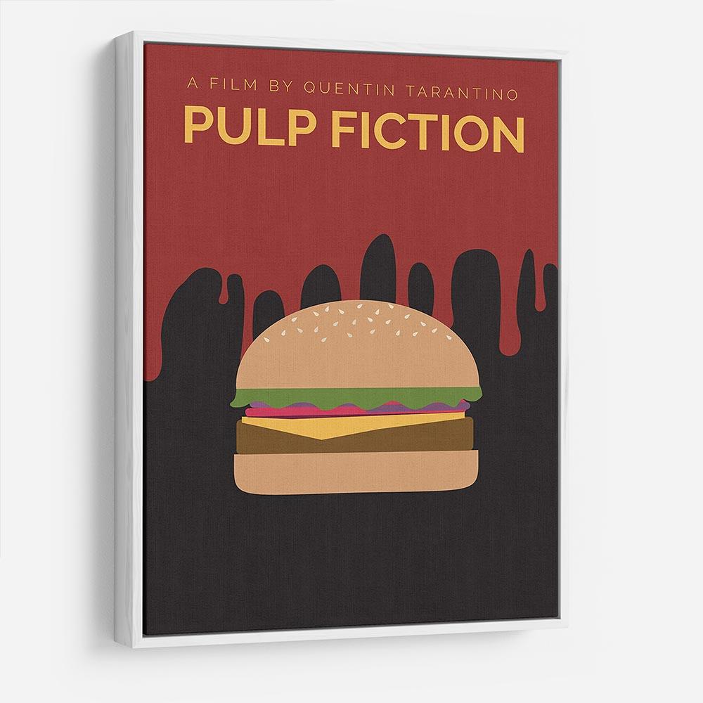 Pulp Fiction Burger Minimal Movie HD Metal Print