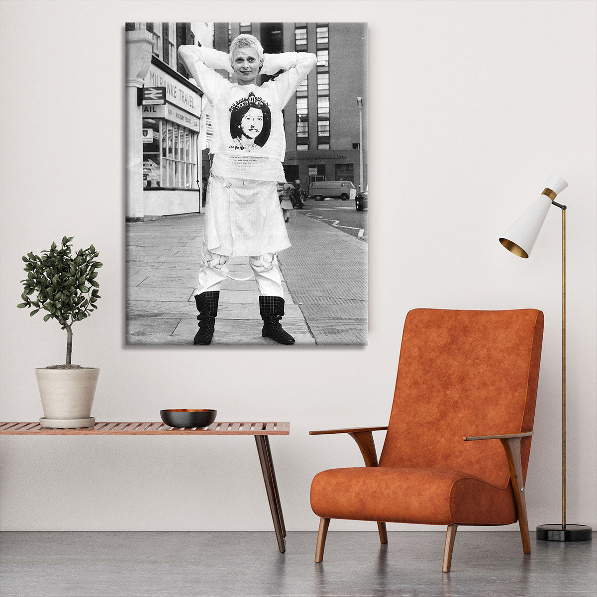 Punk Icon Vivienne Westwood Canvas Print or Poster