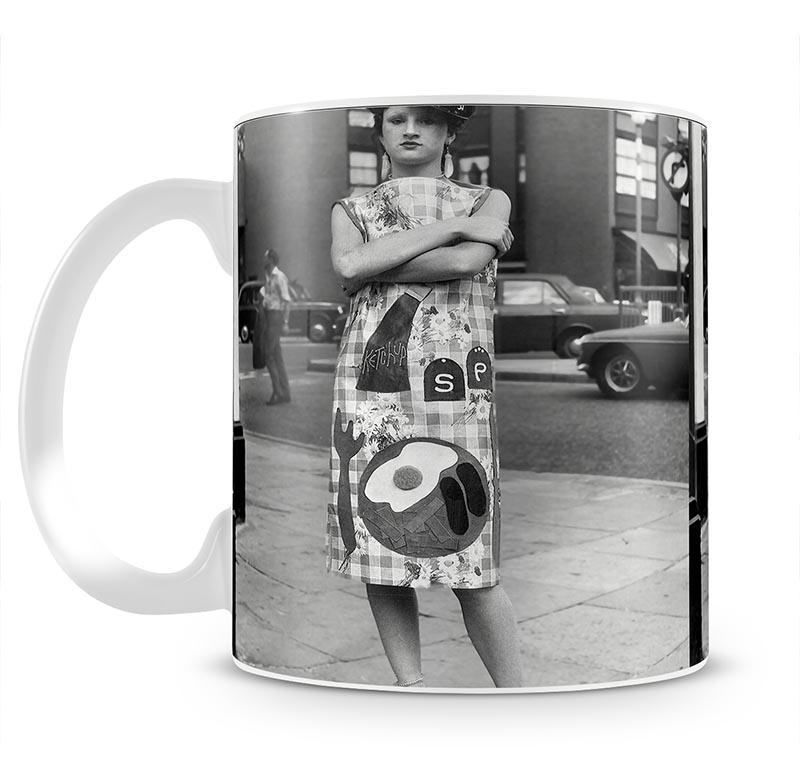 Punk Girl Mug - Canvas Art Rocks - 2