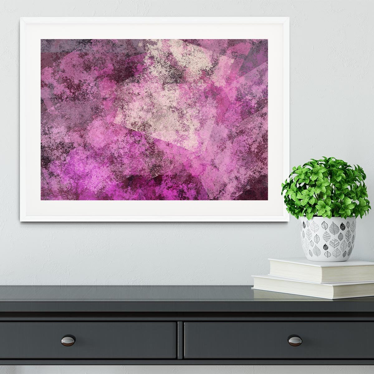 Purple Mist Framed Print - Canvas Art Rocks - 5