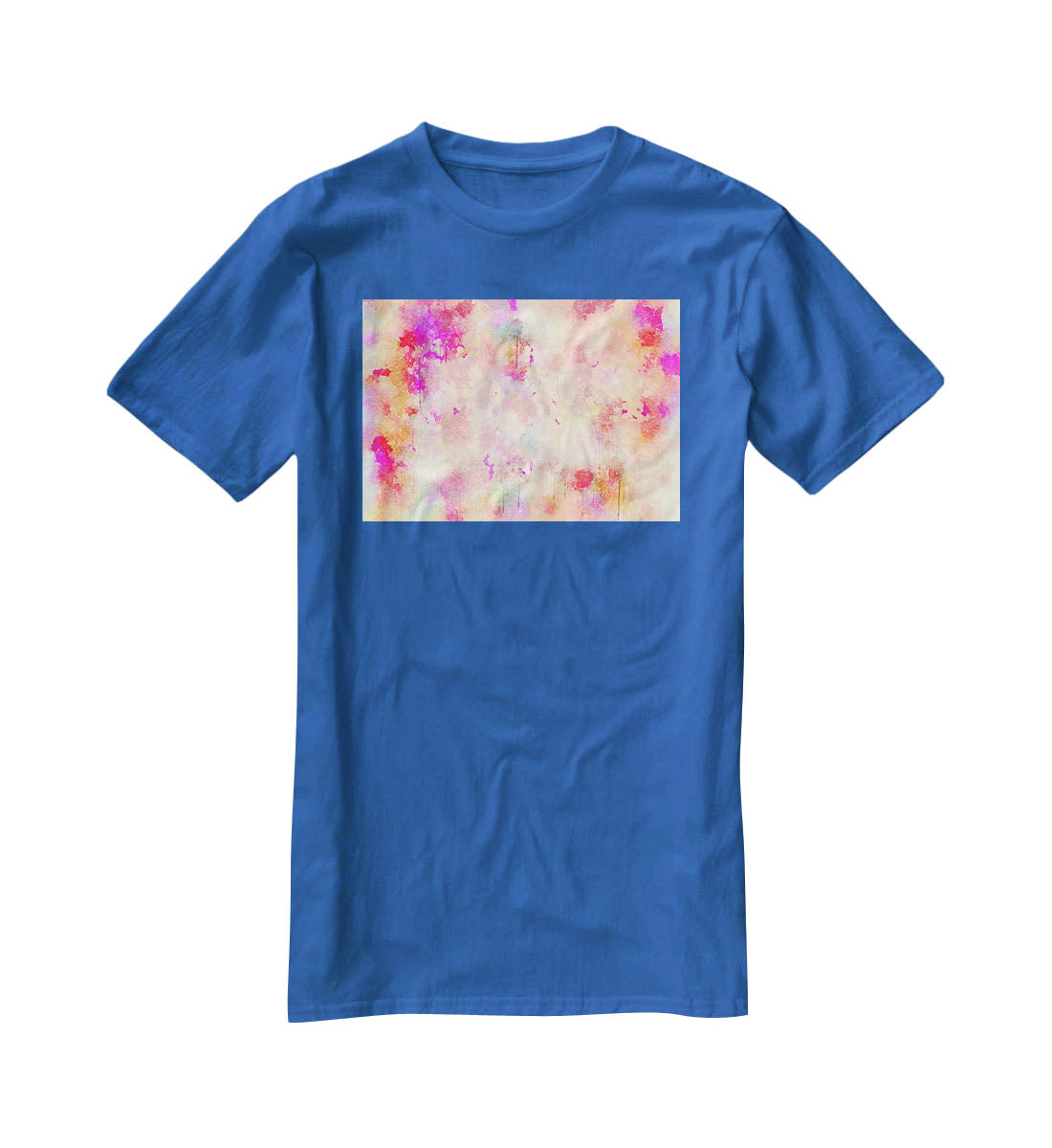 Purple Watercolour T-Shirt - Canvas Art Rocks - 2