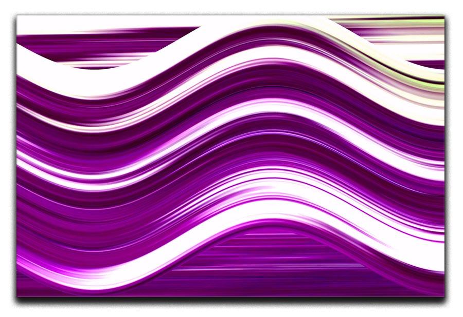 Purple Wave Canvas Print or Poster - Canvas Art Rocks - 1
