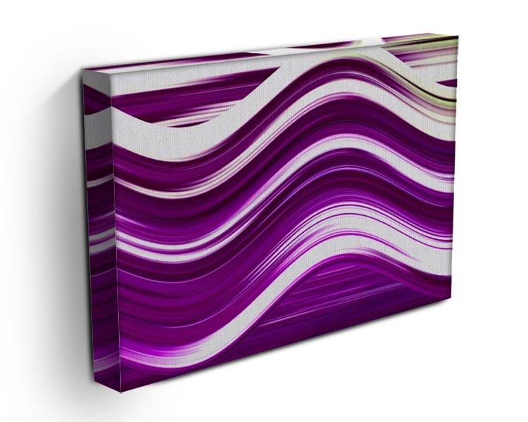 Purple Wave Canvas Print or Poster - Canvas Art Rocks - 3