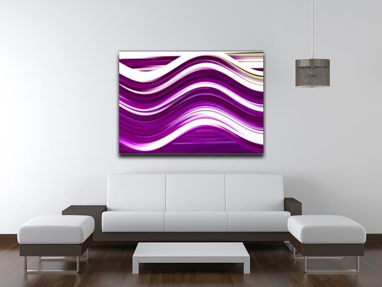 Purple Wave Canvas Print or Poster - Canvas Art Rocks - 4
