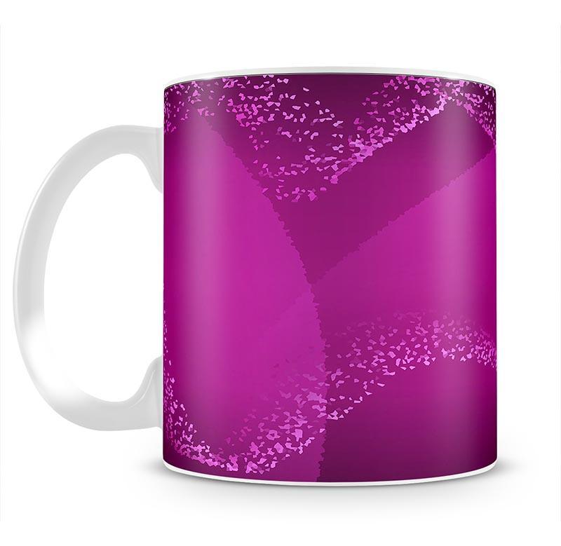 Purple Waves Mug - Canvas Art Rocks - 2