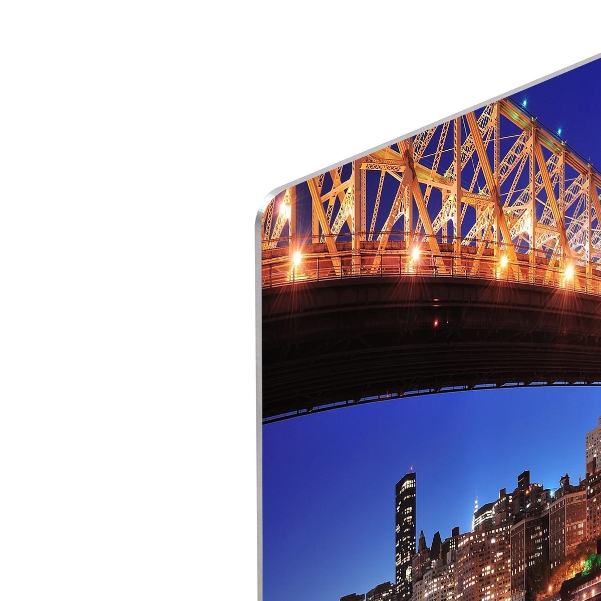 Queensboro Bridge over New York HD Metal Print
