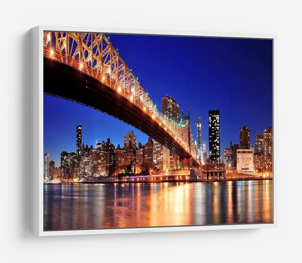 Queensboro Bridge over New York HD Metal Print
