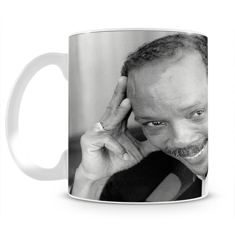 Quincy Jones Mug - Canvas Art Rocks - 1